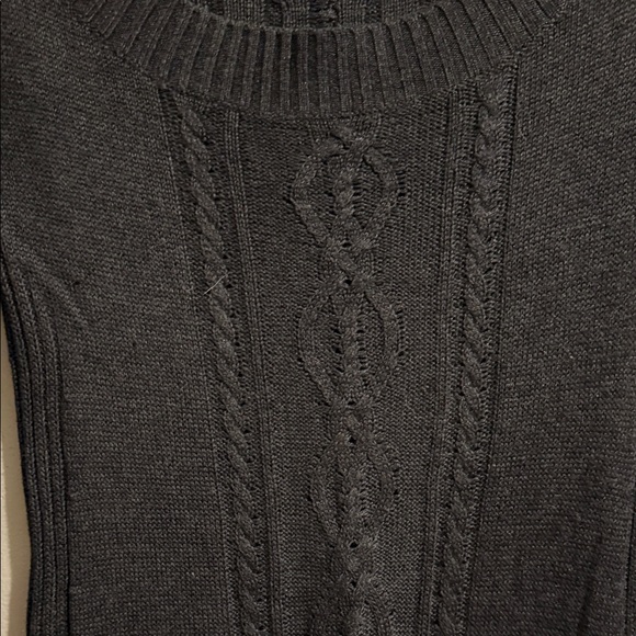 Athleta Charcoal Gray Sweater Dress Small - Picture 4 of 10